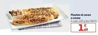 Alcampo Flautas Al Cacao O Crema oferta