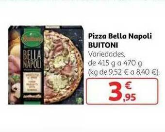 Alcampo Pizza Bella Napoli Buitoni oferta