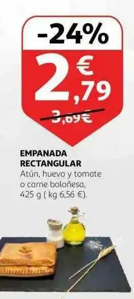Alcampo Empanada Rectangular oferta