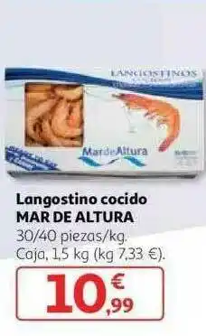 Alcampo Langostino Cocido Mar De Altura oferta