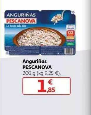 Alcampo Anguriñas Pescanova oferta