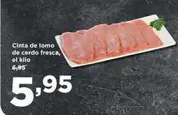 Alimerka Cinta de lomo de cerdo fresca oferta