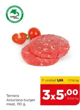 Alimerka Ternera Asturiana burger meat oferta