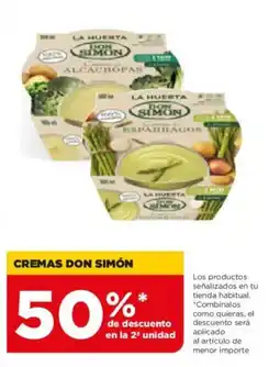 Alimerka DON SIMÓN Cremas oferta