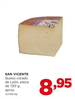 Alimerka SAN VICENTE Queso curado de León oferta