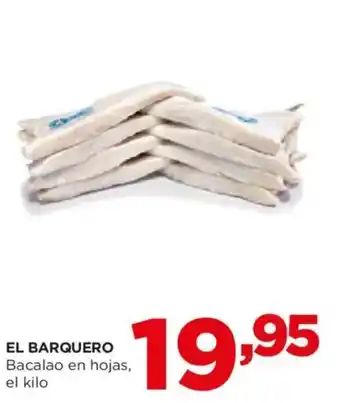 Alimerka EL BARQUERO Bacalao en hojas oferta