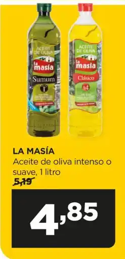 Alimerka LA MASÍA Aceite de oliva intenso o suave oferta