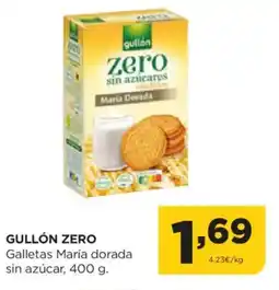 Alimerka GULLÓN ZERO Galletas María dorada sin azúcar oferta