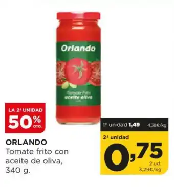 Alimerka ORLANDO Tomate frito con aceite de oliva oferta