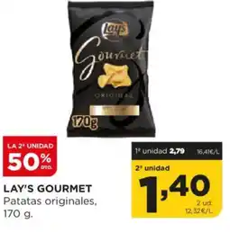 Alimerka LAY'S GOURMET Patatas originales, oferta