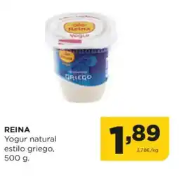 Alimerka REINA Yogur natural estilo griego oferta