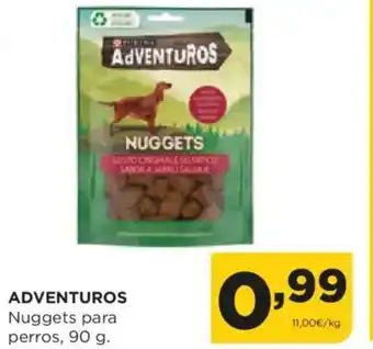 Alimerka ADVENTUROS Nuggets para perros oferta