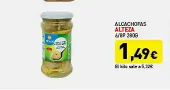 Hiperber Alcachofas Alteza oferta