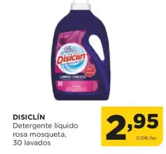 Alimerka DISICLÍN Detergente líquido rosa mosqueta, 30 lavados oferta