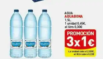 Hiperber Agua Aquabona oferta