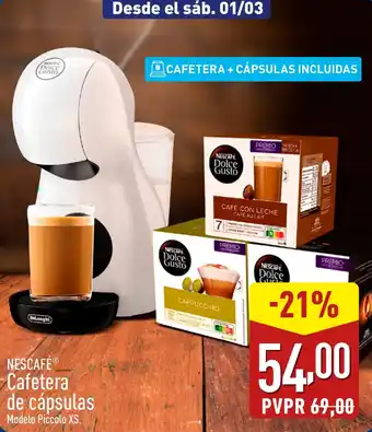 ALDI NESCAFÉ Cafetera de cápsulas oferta