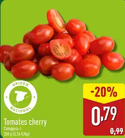 ALDI Tomates cherry oferta