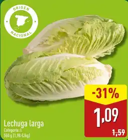 ALDI Lechuga larga oferta