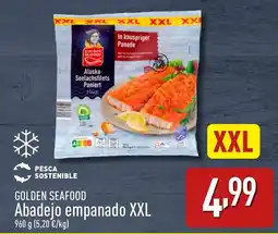 ALDI GOLDEN SEAFOOD Abadejo empanado XXL oferta