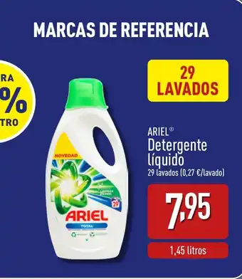 ALDI ARIEL® Detergente Líquido oferta