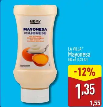 ALDI LA VILLAⓇ Mayonesa oferta