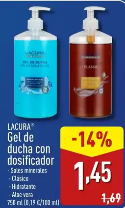 ALDI LACURA® Gel de ducha con dosificador oferta