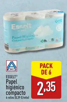 ALDI ESSELT® Papel higiénico compacto oferta