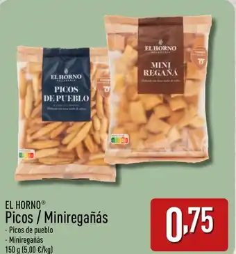 ALDI EL HORNO® Picos / Miniregañás oferta