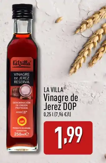 ALDI LA VILLAⓇ Vinagre de Jerez DOP oferta