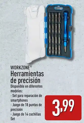 ALDI WORKZONE® Herramientas de precisión oferta