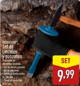 ALDI WORKZONE Set de cinceles y punzones oferta