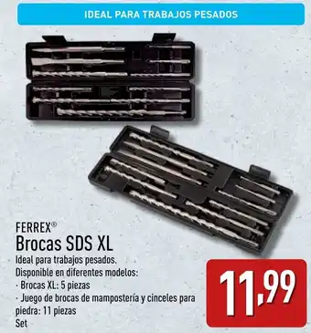 ALDI FERREX® Brocas SDS XL oferta