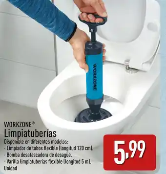 ALDI WORKZONE® Limpiatuberías oferta