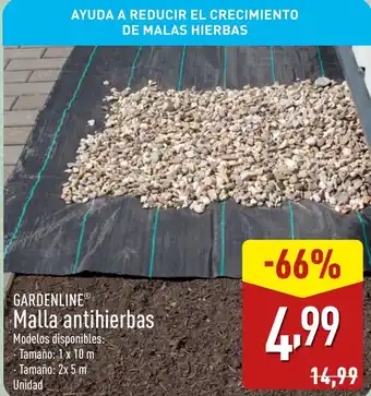 ALDI GARDENLINE® Malla antihierbas oferta