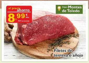 Cash Ecofamilia Filetes De Ternera ó Añojo oferta