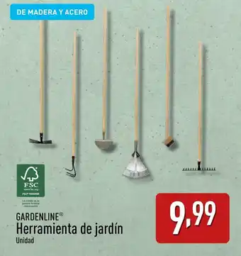 ALDI GARDENLINE® Herramienta de jardín oferta