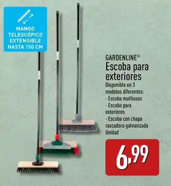 ALDI GARDENLINE® Escoba para exteriores oferta