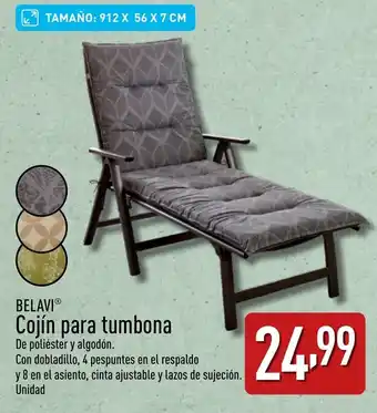 ALDI BELAVIⓇ Cojín para tumbona oferta