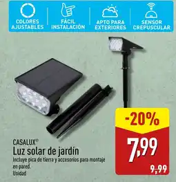 ALDI CASALUXⓇ Luz solar de jardín oferta