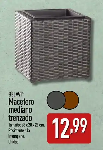 ALDI BELAVIⓇ Macetero mediano trenzado oferta