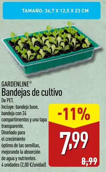 ALDI GARDENLINE® Bandejas de cultivo oferta