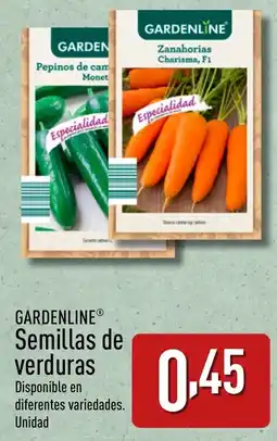 ALDI GARDENLINE® Semillas de verduras oferta