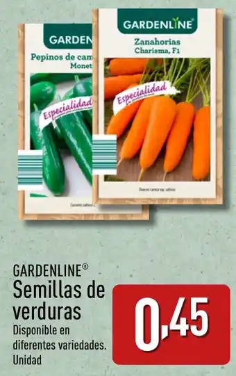 ALDI GARDENLINE® Semillas de verduras oferta