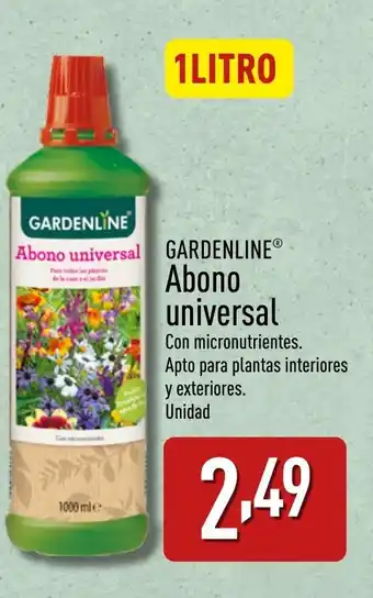 ALDI GARDENLINE® Abono universal oferta