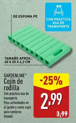 ALDI GARDENLINE® Cojín de rodilla oferta