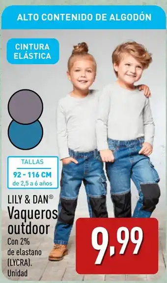 ALDI LILY & DANⓇ Vaqueros outdoor oferta