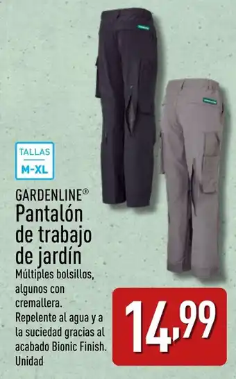 ALDI GARDENLINE® Pantalón de trabajo de jardín oferta