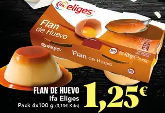 Gadis IFA ELIGES Flan de huevo oferta