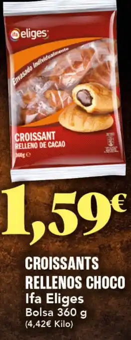 Gadis IFA ELIGES Croissants rellenos choco oferta