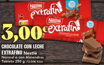 Gadis NESTLE Chocolate con leche extrafino oferta